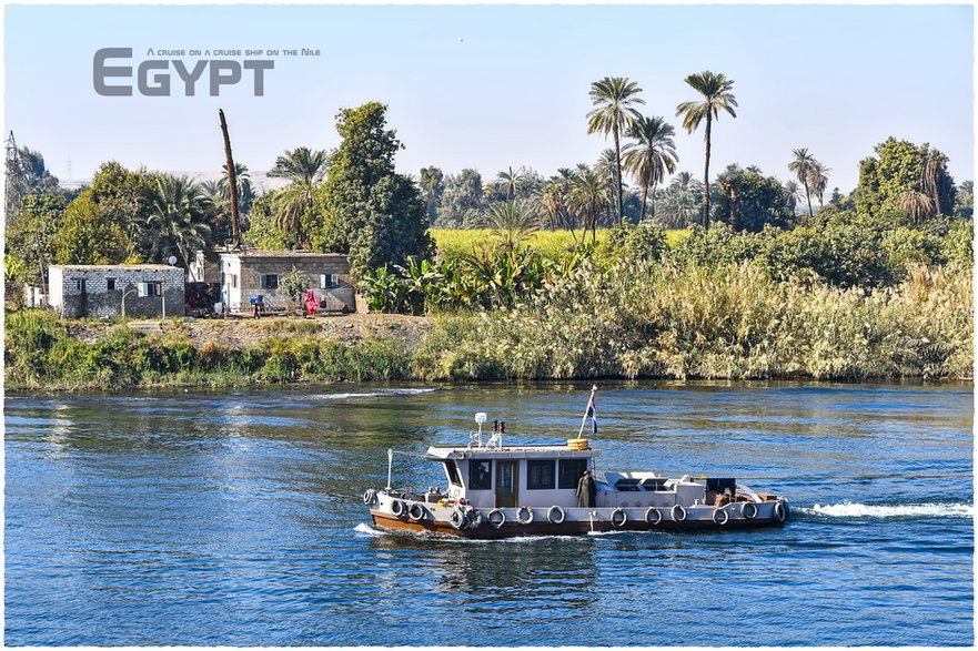 Rejs po Nilu - najdłuższej rzece świata.