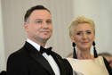 Prezydent Andrzej Duda z małżonką Agatą