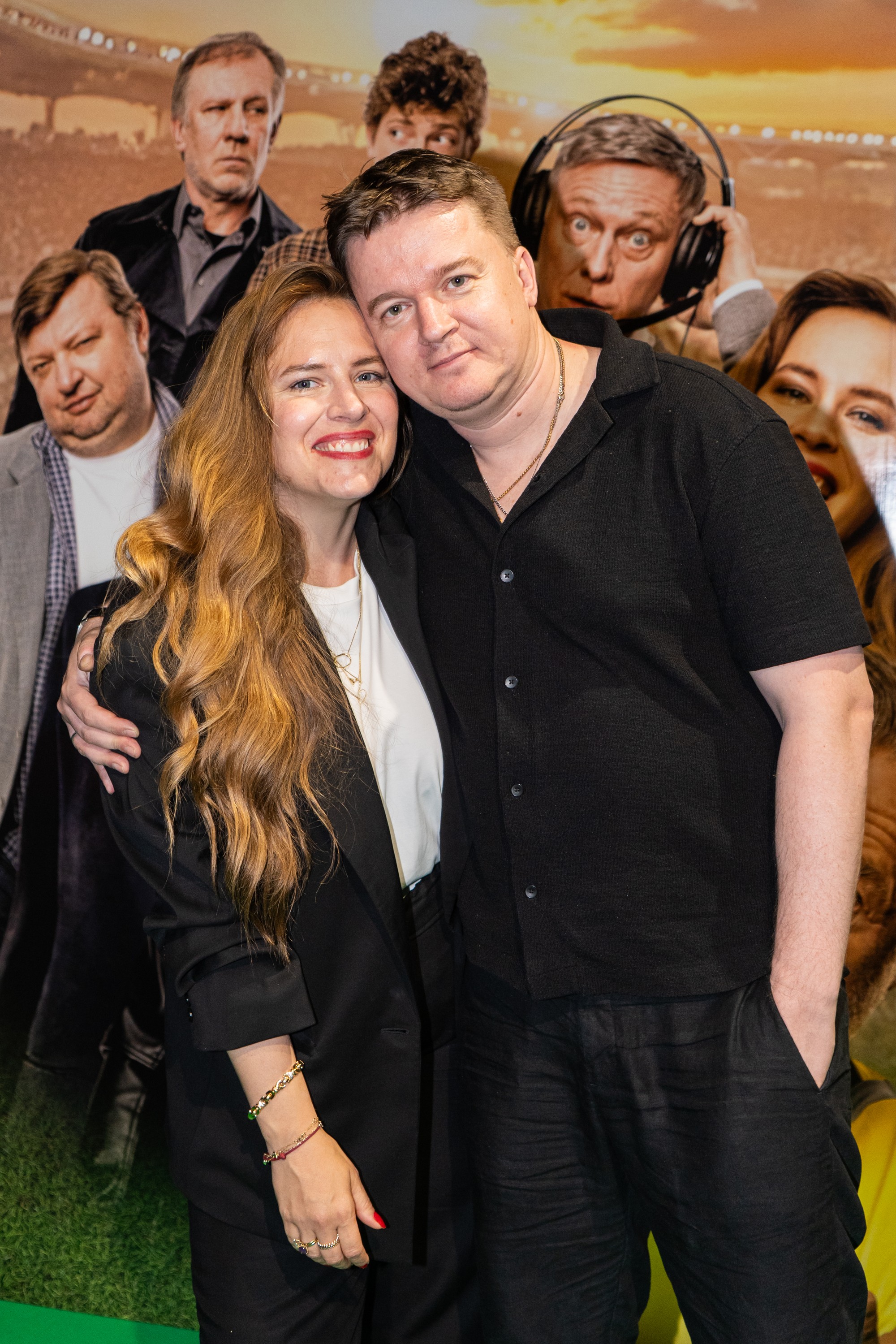 Premiéra komédie Kúzlo derby - Petra Nesvačilová a Petr Kolečko.