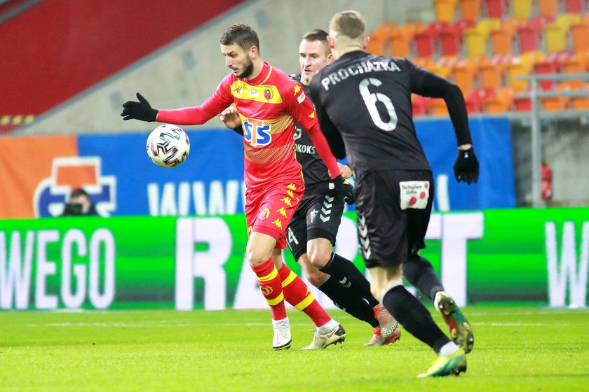 20.12.2020 JAGIELLONIA BIALYSTOK - GORNIK ZABRZE PKO BANK POLSKI EKSTRAKLASA PILKA NOZNA