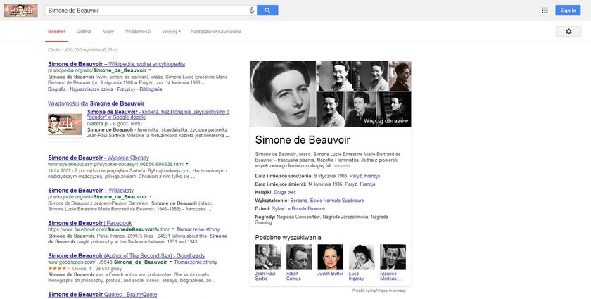 Simone de Bauvoir