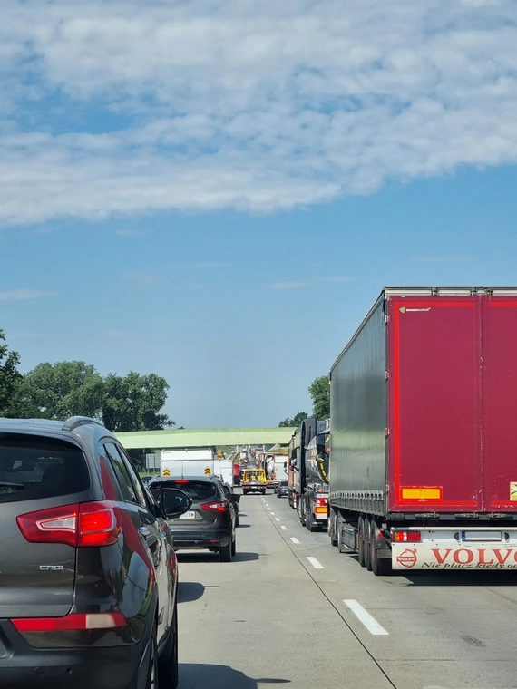 Autostrada A4 bez pasa awaryjnego