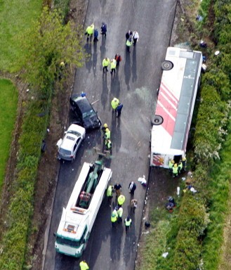 IRELAND-BUS-ACCIDENT