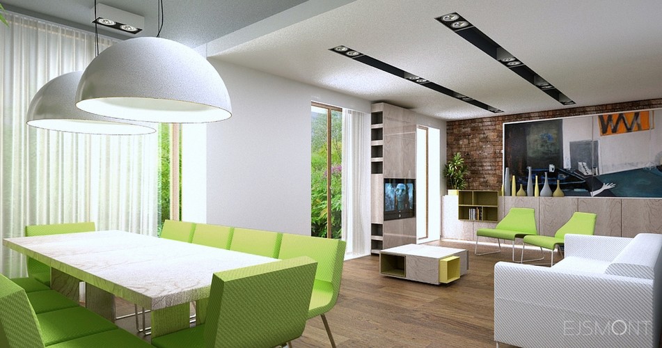 Dom z nietypowymi rozwiazaniami - projekt Ejsmont