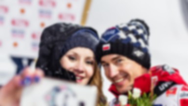 Kamil Stoch pochwalił się zdjęciem z żoną