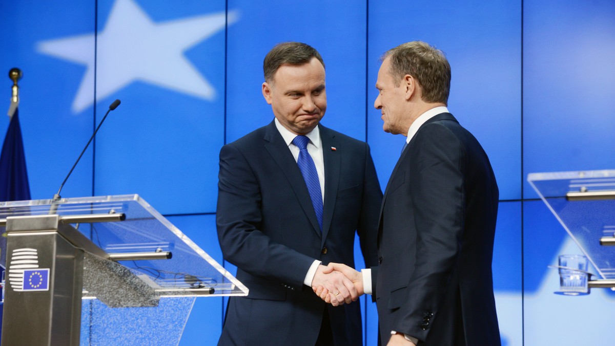 Andrzej Duda, Donald Tusk