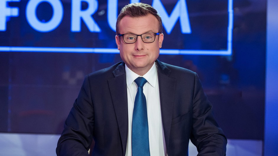 Adrian Klarenbach w programie TVP Info, 2017 r.