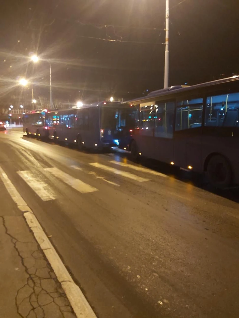 Lančani sudar na Banjici 