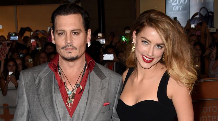 Johnny Depp és Amber Heard 2015-ben.
