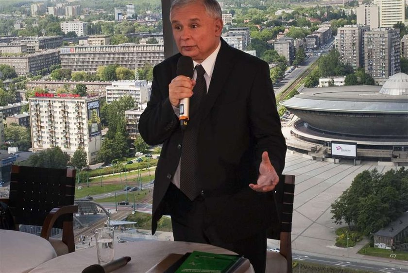 Jarosław Kaczyński w Blue Sky