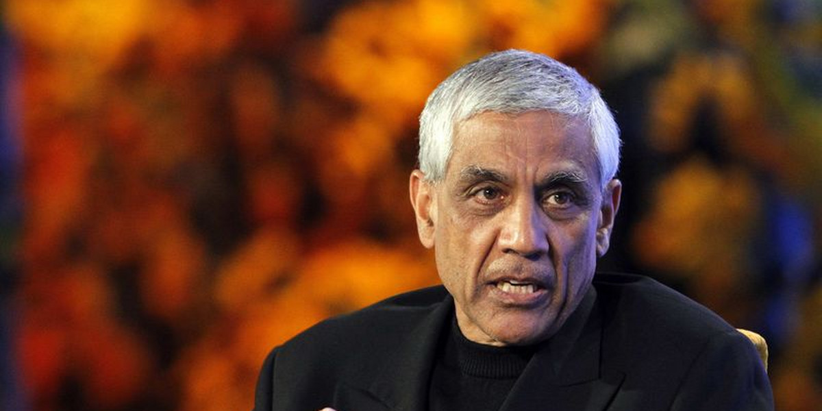 Investor and Sun cofounder Vinod Khosla says 80% of IT jobs can be replaced by automation and it's 'exciting'