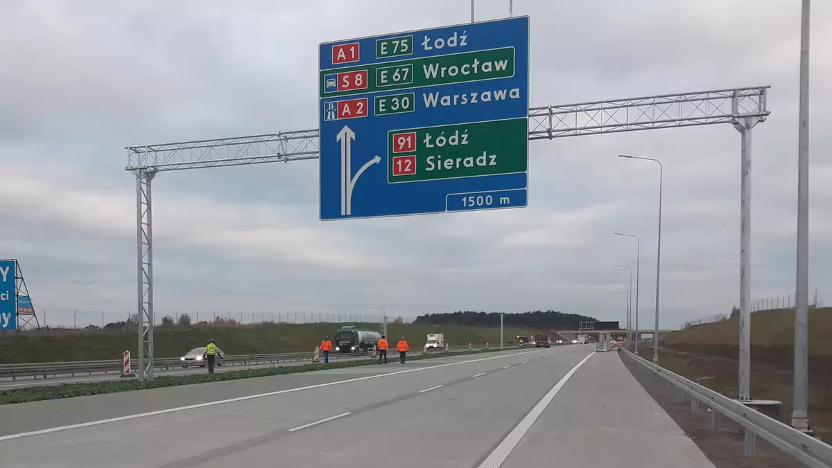 A1 Tuszyn - Piotrków Trybunalski