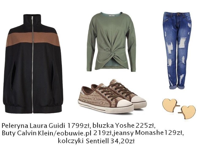 Jesienne STYLIZACJE z peleryną