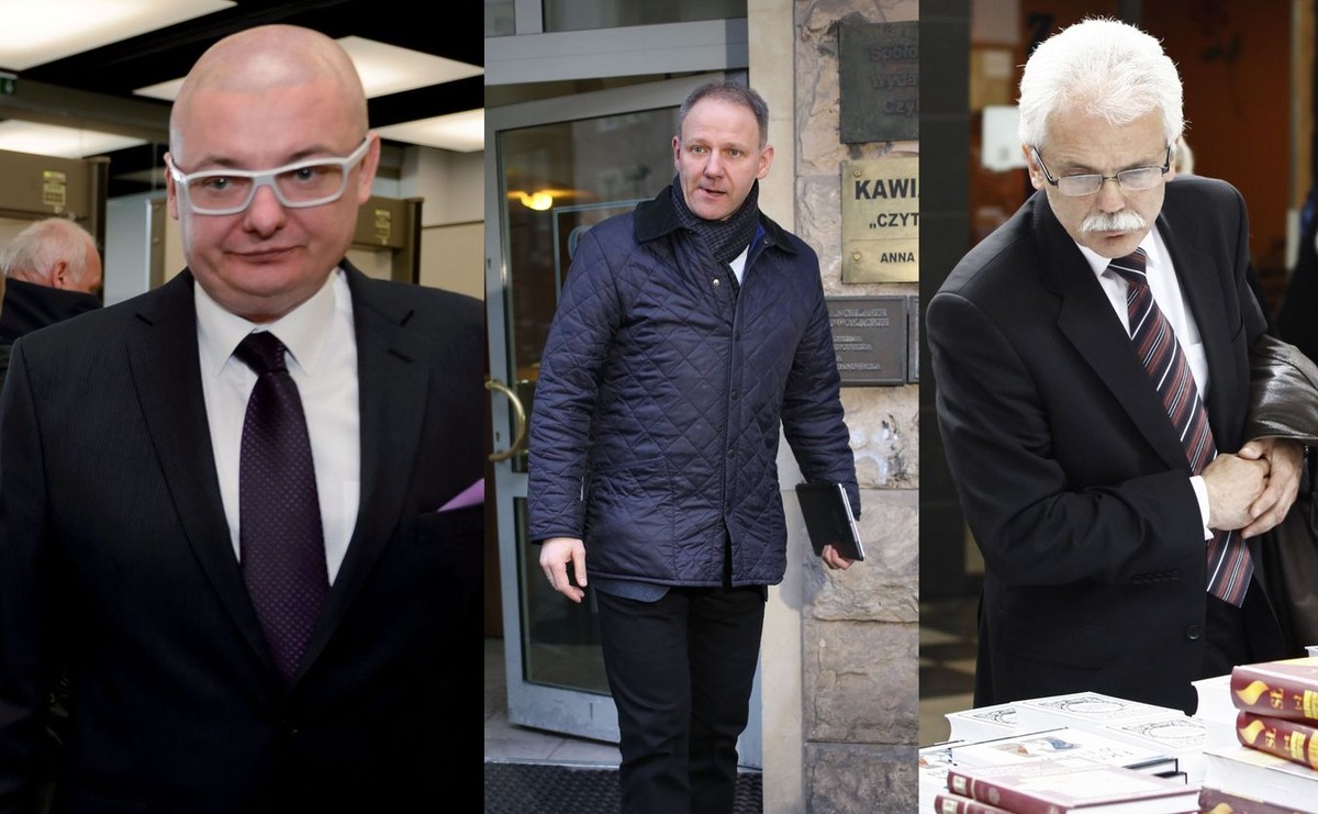 Michał Kamiński, Jacek Protasiewicz i Stanisław Huskowski