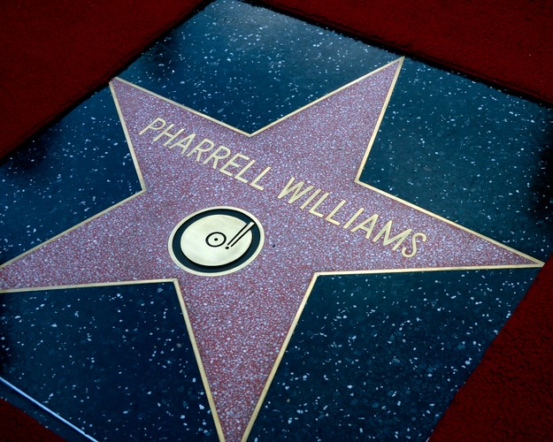 Pharrell Williams ma swoją gwiazdę w Alei Sław