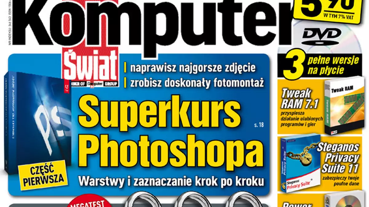 Pełne wersje programów w Komputer Świecie 1/2011