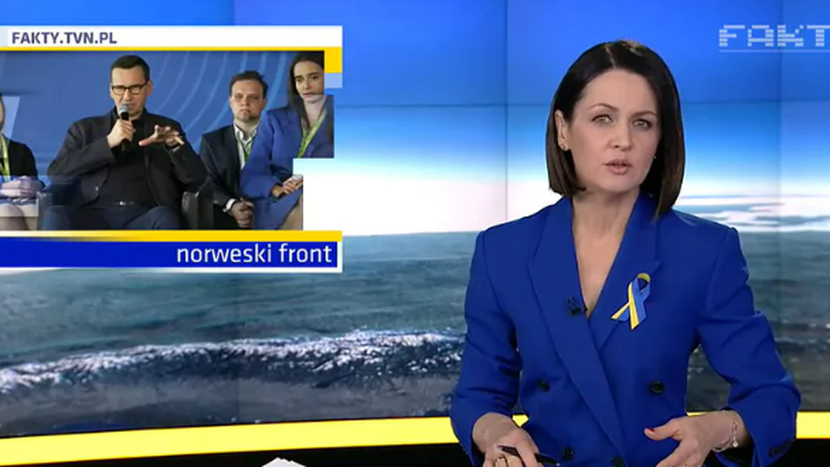 "Fakty" TVN krytykują Morawieckiego za wypowiedź o "żerowaniu" Norwegii