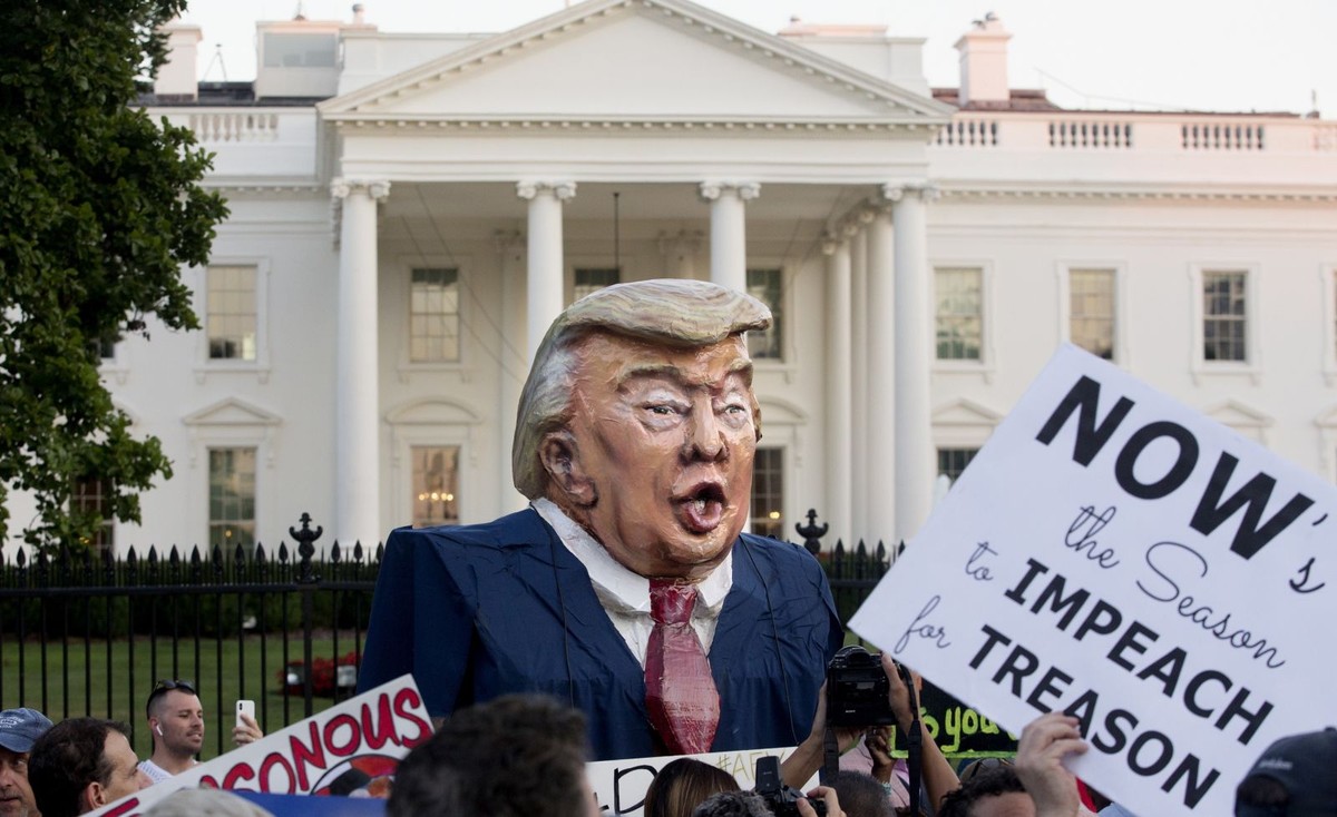 Protesty przed Biały Domem