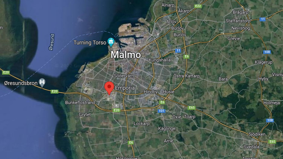 W centrum handlowym Emporia w Malmoe, na południu Szwecji doszło do strzelanine