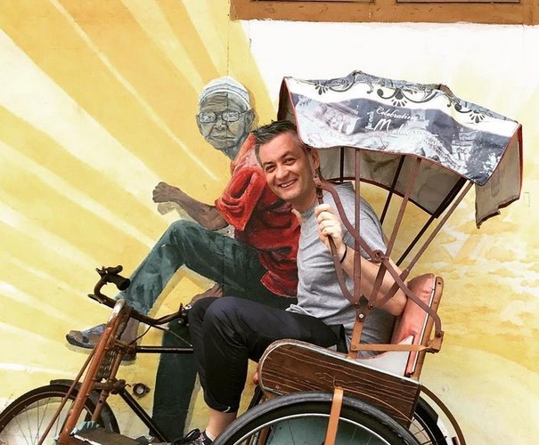 Robert Biedroń w Malezji