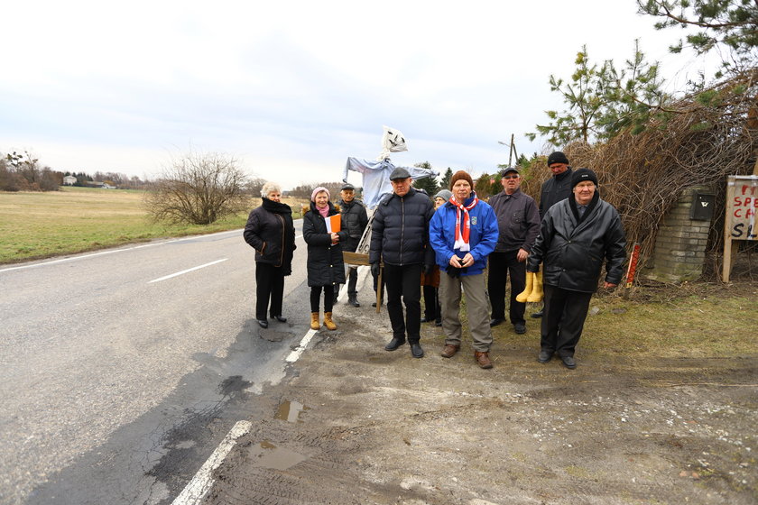 Buntują się, bo chcą mieć normalną drogę