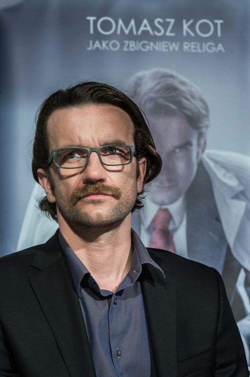 Rolę Zbigniewa Religi w filmie "Bogowie" zagrał Tomasz Kot