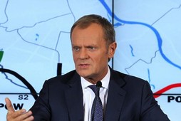 WARSZAWA PREMIER TUSK OBWODNICA WARSZAWY KONFERENCJA