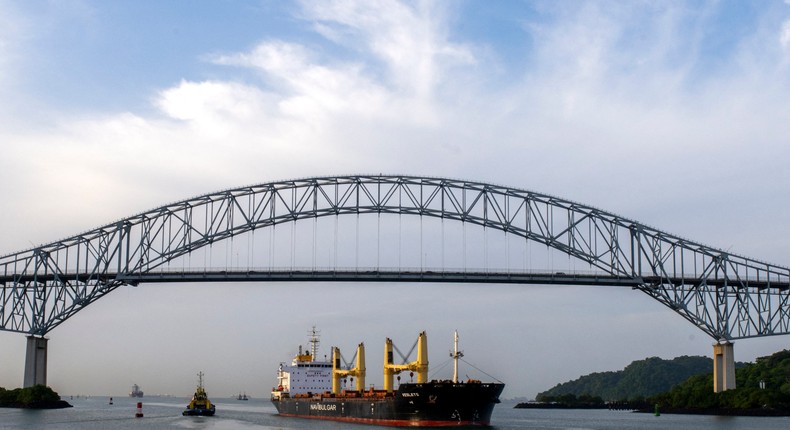 The Panama Canal is an important shipping route.Luis Acosta/AFP