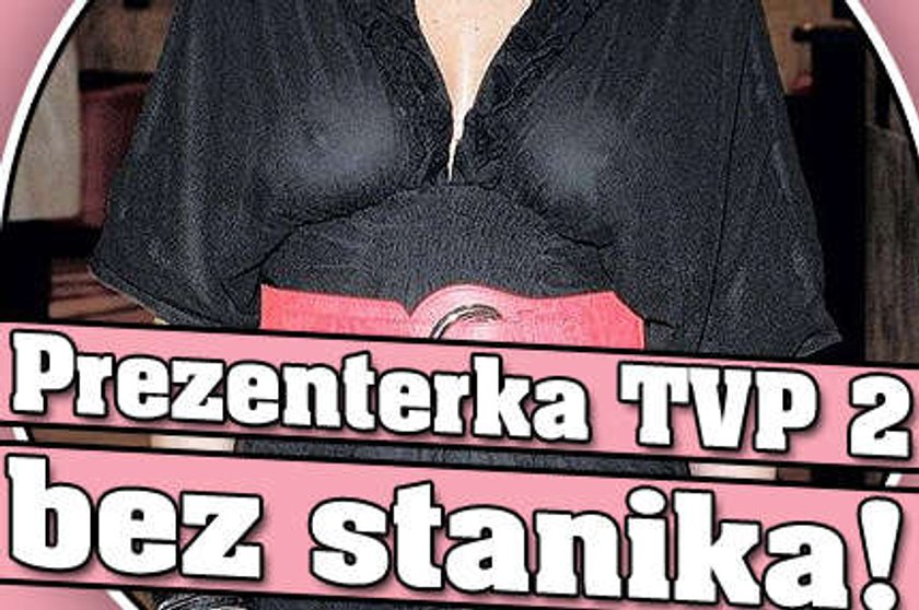 Prezenterka TVP bez stanika!