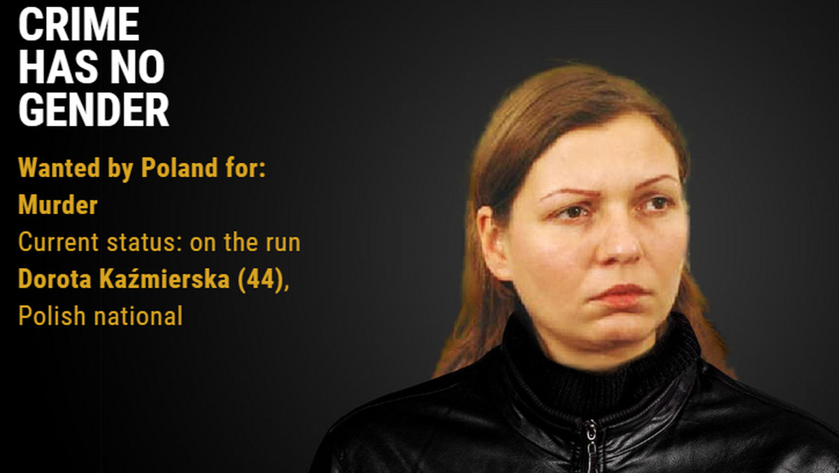 Dorota Kaźmierska jedną z najbardziej poszukiwanych przestępców Europy