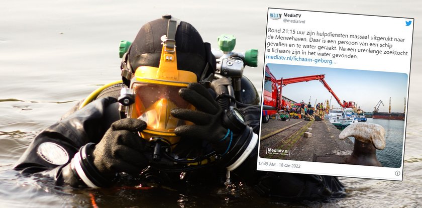 Tragedia w Holandii. Polak utonął w zatoce w Rotterdamie. Jakie szczegóły ujawniła straż pożarna?