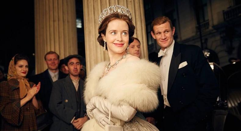 Claire Foy as Queen Elizabeth II in Netflix's The Crown.Netflix