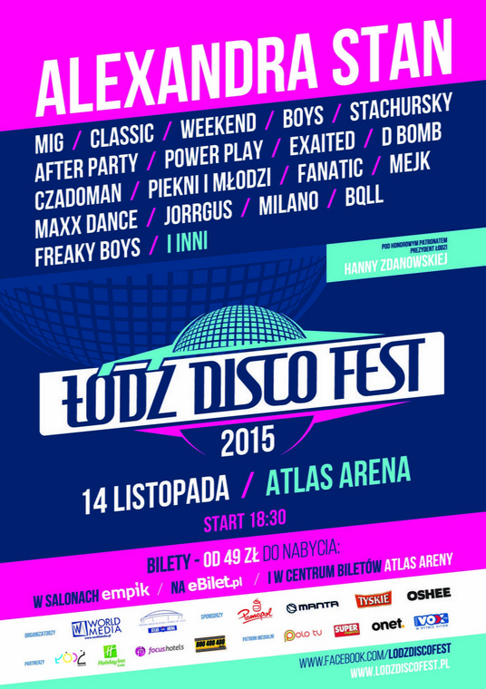 Łódź Disco Fest (plakat)