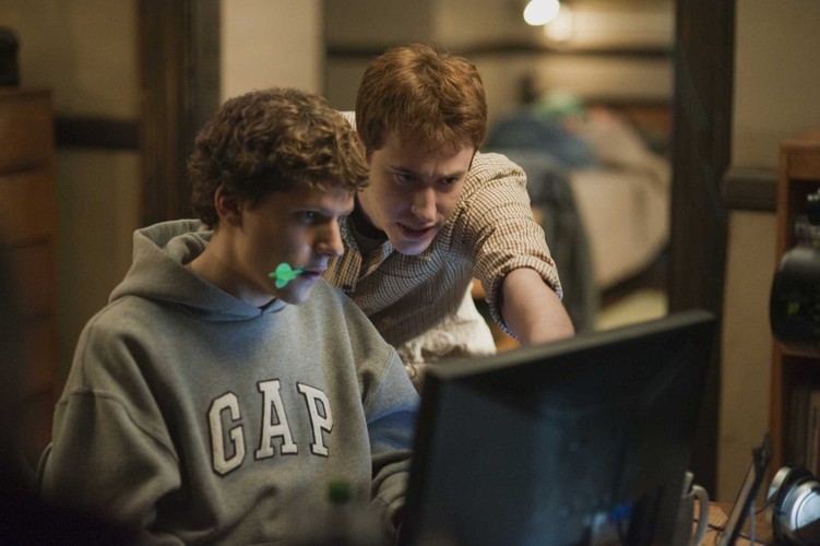 Jesse Eisenberg w filmie 'The Social Network'