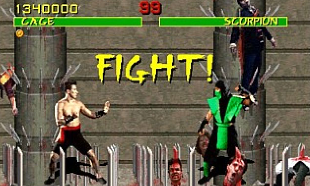 Najlepsze gry wyprodukowane w latach 90': Mortal Kombat, Final Fantasy VII, Goldeneye 007, Myth: The Fallen Lords, Ultima Online