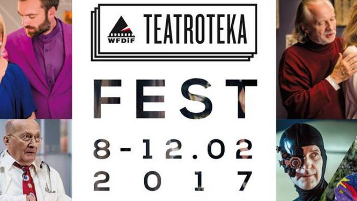 Ekranizacje 25. różnorodnych spektakli będzie można zobaczyć podczas pierwszej edycji festiwalu Teatroteka Fest w teatrze Collegium Nobilium w Warszawie. Projekcje festiwalowe odbywać się będą od 8 do 12 lutego.