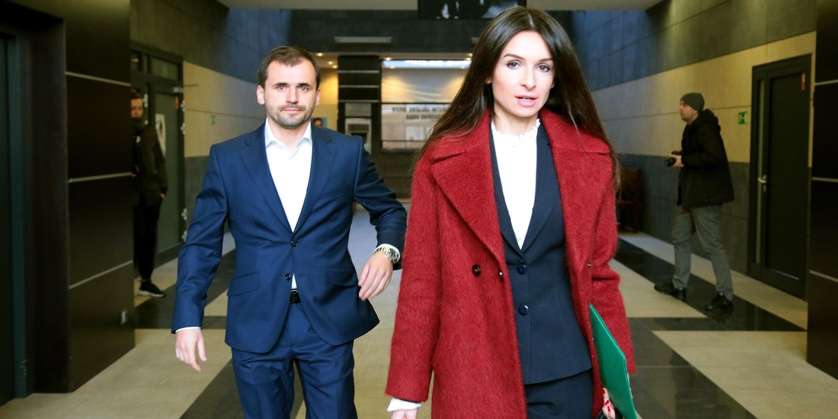 Marta Kaczyńska i Marcin Dubieniecki