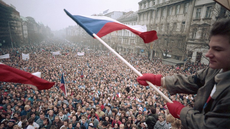 Aksamitna rewolucja. Praga, 1989 r.