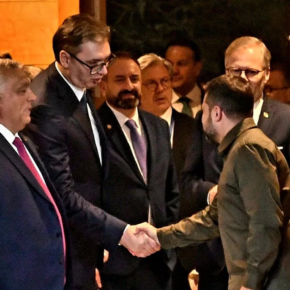 Aleksandar Vučić i Volodimir Zelenski