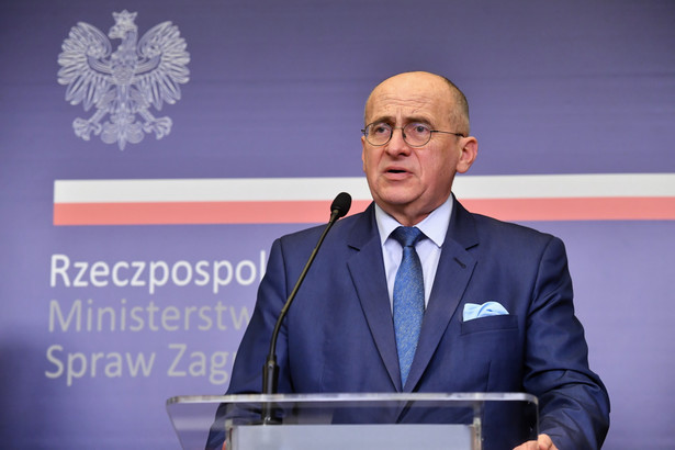 Minister spraw zagranicznych RP Zbigniew Rau