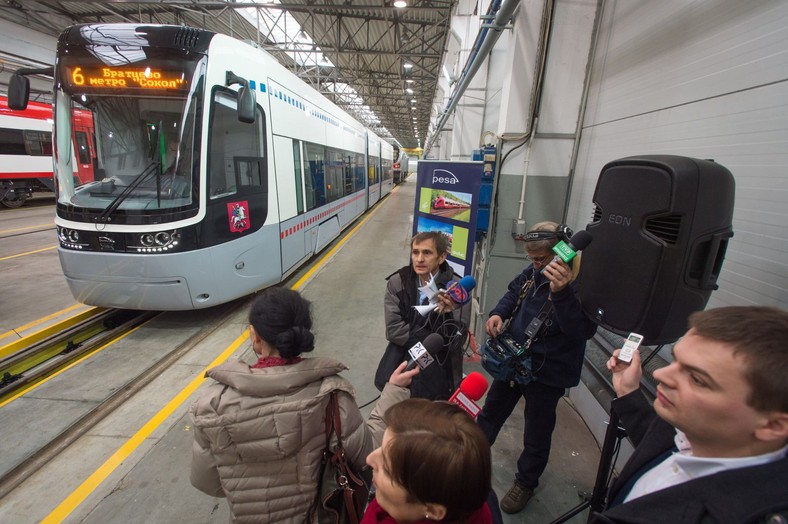 Bydgoszcz, 20.02.2014. Pierwszy polski tramwaj 