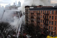 kamienica budynek manhattan nowy jork pożar zawalenie