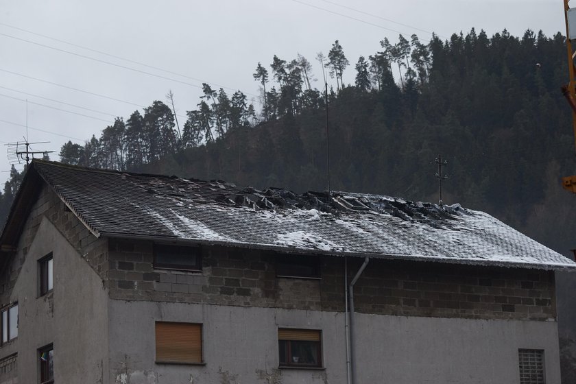 Pożar w Niemczech