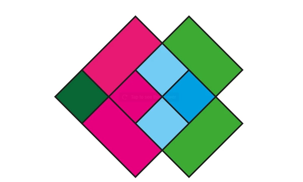 Ile kwadratów jest na tym obrazku? Tylko nieliczni znajdą wszystkie