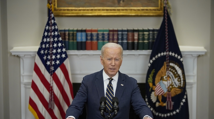 Joe Biden amerikai elnök súlyos üzenetet küldött Vlagyimir Putyinnak/Fotó: MTI/EPA/Bloomberg/Al Drago