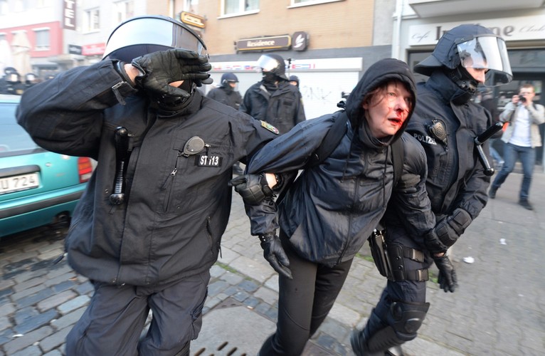 Zamieszki we Frankfurcie nad Menem