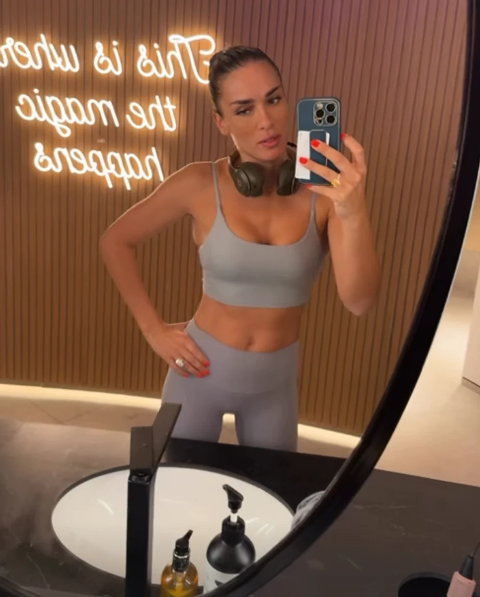 Ivana Korab pokazala mišiće