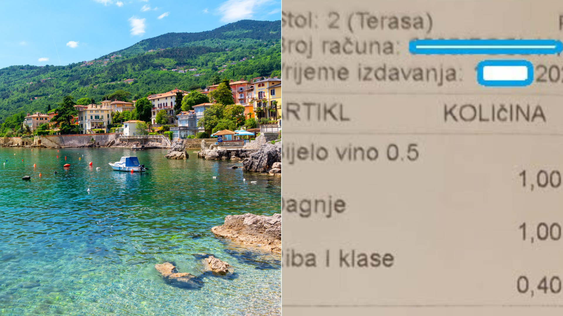 Zákazník zostal v šoku.