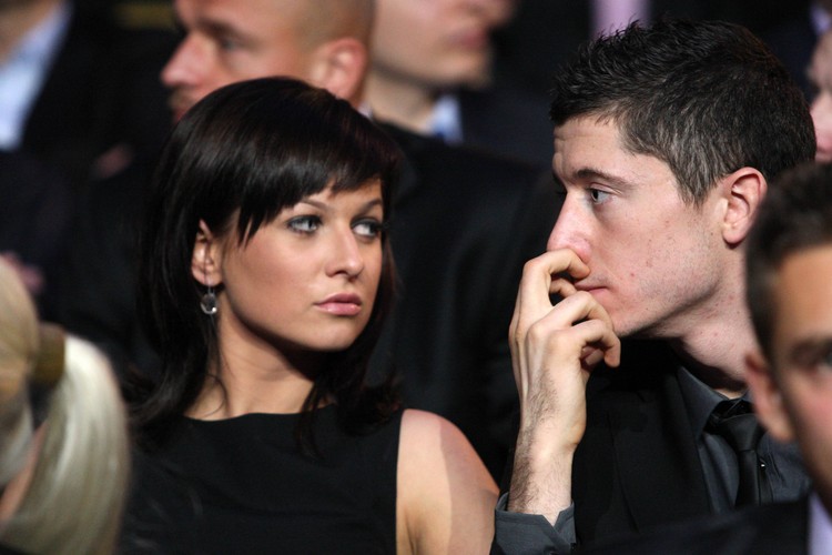 Anna Stachurska i Robert Lewandowski