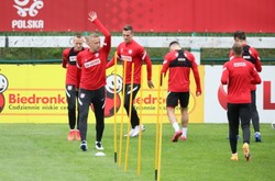 Kadra trenowała bez Zielińskiego, ale na mecz ma być gotowy